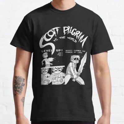 ssrcoclassic teemens10101001c5ca27c6front altsquare product1000x1000.u1 2 - Scott Pilgrim Merch