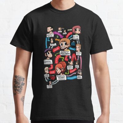 ssrcoclassic teemens10101001c5ca27c6front altsquare product1000x1000.u1 6 - Scott Pilgrim Merch
